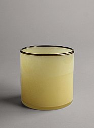 Świecznik M - Harmony (soft yellow/amber)