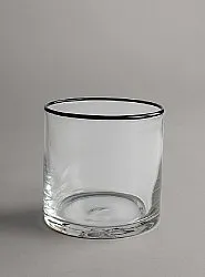 Świecznik M - Harmony (clear/black)