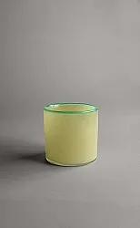 Świecznik M - Harmony (soft yellow/green)