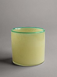 Świecznik M - Harmony (soft yellow/green)