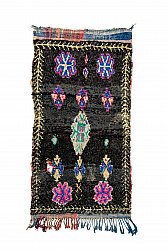 Berberyjskie Dywany Boucherouite Z Maroka 210 x 105 cm