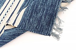 Dywan bawełniany - Kajsa (niebieski)