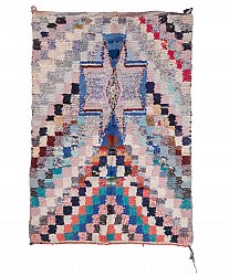 Berberyjskie Dywany Boucherouite Z Maroka 200 x 135 cm