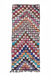 Berberyjskie Dywany Boucherouite Z Maroka 275 x 110 cm