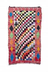 Berberyjskie Dywany Boucherouite Z Maroka 240 x 140 cm