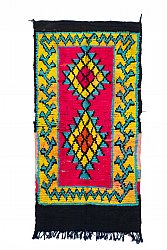 Berberyjskie Dywany Boucherouite Z Maroka 260 x 135 cm