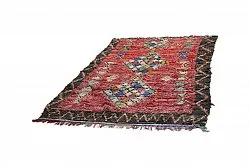 Berberyjskie Dywany Boucherouite Z Maroka 230 x 155 cm