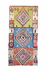 Berberyjskie Dywany Boucherouite Z Maroka 205 x 100 cm