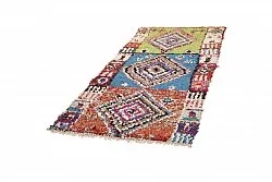 Berberyjskie Dywany Boucherouite Z Maroka 205 x 100 cm