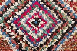 Berberyjskie Dywany Boucherouite Z Maroka 205 x 100 cm