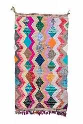 Berberyjskie Dywany Boucherouite Z Maroka 135 x 260 cm