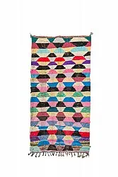 Berberyjskie Dywany Boucherouite Z Maroka 145 x 275 cm