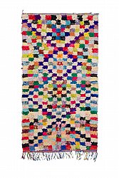 Berberyjskie Dywany Boucherouite Z Maroka 255 x 140 cm