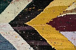 Berberyjskie Dywany Boucherouite Z Maroka 135 x 260 cm