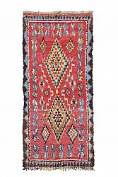 Berberyjskie Dywany Boucherouite Z Maroka 290 x 130 cm