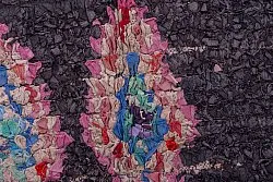 Berberyjskie Dywany Boucherouite Z Marokaa 260 x 145 cm