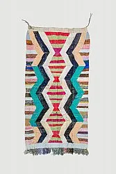 Berberyjskie Dywany Boucherouite Z Maroka 140 x 265 cm