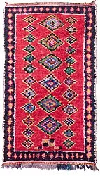 Berberyjskie Dywany Boucherouite Z Maroka 255 x 145 cm