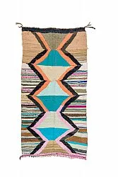 Berberyjskie Dywany Boucherouite Z Maroka 135 x 265 cm