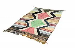 Berberyjskie Dywany Boucherouite Z Maroka 135 x 215 cm