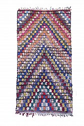Berberyjskie Dywany Boucherouite Z Maroka 270 x 135 cm