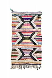 Berberyjskie Dywany Boucherouite Z Maroka 125 x 230 cm