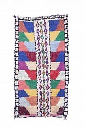 Berberyjskie Dywany Boucherouite Z Maroka 205 x 115 cm