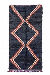 Berberyjskie Dywany Boucherouite Z Maroka 265 x 135 cm