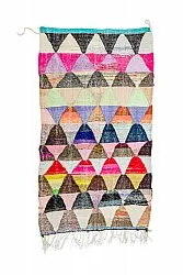 Berberyjskie Dywany Boucherouite Z Maroka 145 x 270 cm