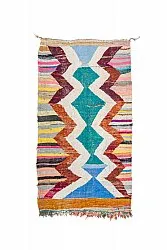 Berberyjskie Dywany Boucherouite Z Maroka 125 x 225 cm