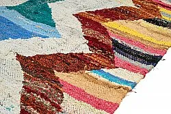 Berberyjskie Dywany Boucherouite Z Maroka 125 x 225 cm