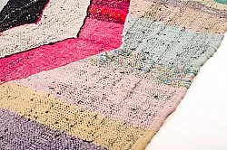 Berberyjskie Dywany Boucherouite Z Maroka 125 x 220 cm