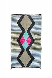 Berberyjskie Dywany Boucherouite Z Maroka 155 x 275 cm