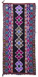 Berberyjskie Dywany Boucherouite Z Maroka 285 x 125 cm