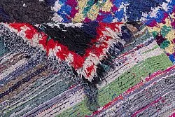 Berberyjskie Dywany Boucherouite Z Maroka 265 x 140 cm