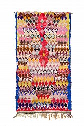 Berberyjskie Dywany Boucherouite Z Maroka 255 x 135 cm