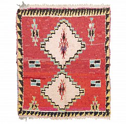 Berberyjskie Dywany Boucherouite Z Maroka 145 x 115 cm