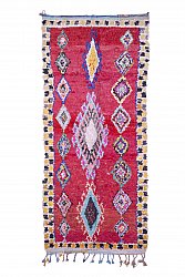 Berberyjskie Dywany Boucherouite Z Maroka 325 x 140 cm