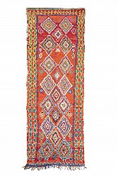 Berberyjskie Dywany Boucherouite Z Maroka 285 x 100 cm