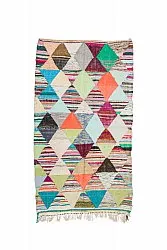 Berberyjskie Dywany Boucherouite Z Maroka 140 x 250 cm