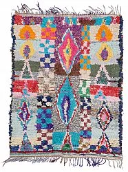 Berberyjskie Dywany Boucherouite Z Maroka 195 x 150 cm