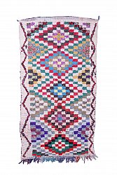 Berberyjskie Dywany Boucherouite Z Maroka 265 x 145 cm
