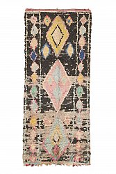 Berberyjskie Dywany Boucherouite Z Maroka 260 x 105 cm