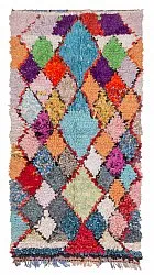 Berberyjskie Dywany Boucherouite Z Maroka 215 x 110 cm