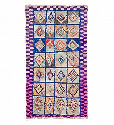 Berberyjskie Dywany Boucherouite Z Maroka 185 x 100 cm