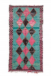 Berberyjskie Dywany Boucherouite Z Maroka 280 x 125 cm