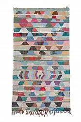 Berberyjskie Dywany Boucherouite Z Maroka 250 x 130 cm