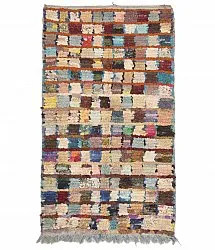 Berberyjskie Dywany Boucherouite Z Maroka 205 x 115 cm