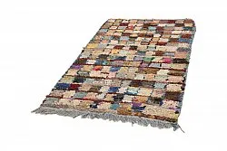 Berberyjskie Dywany Boucherouite Z Maroka 205 x 115 cm