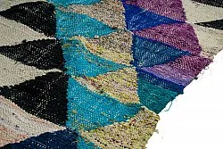 Berberyjskie Dywany Boucherouite Z Maroka 130 x 250 cm